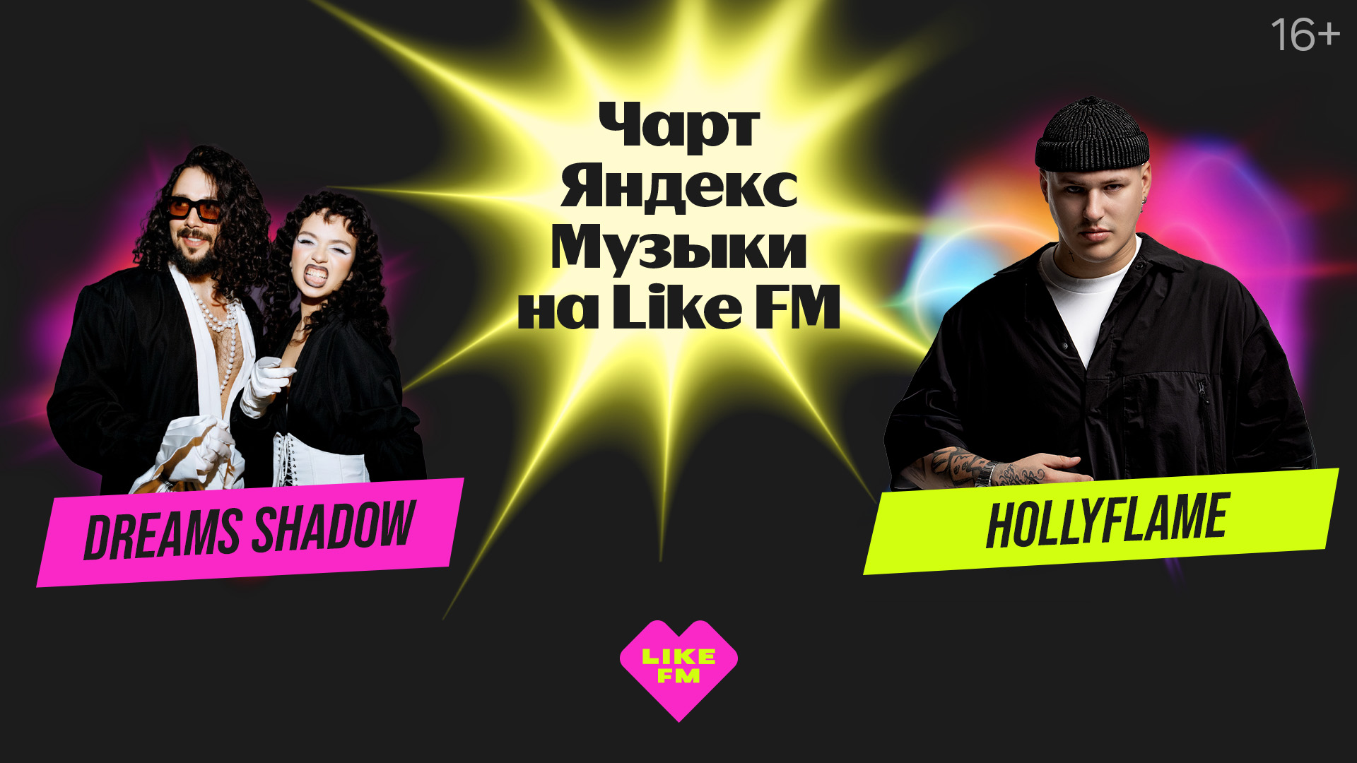 Чарт Яндекс Музыки на Like FM