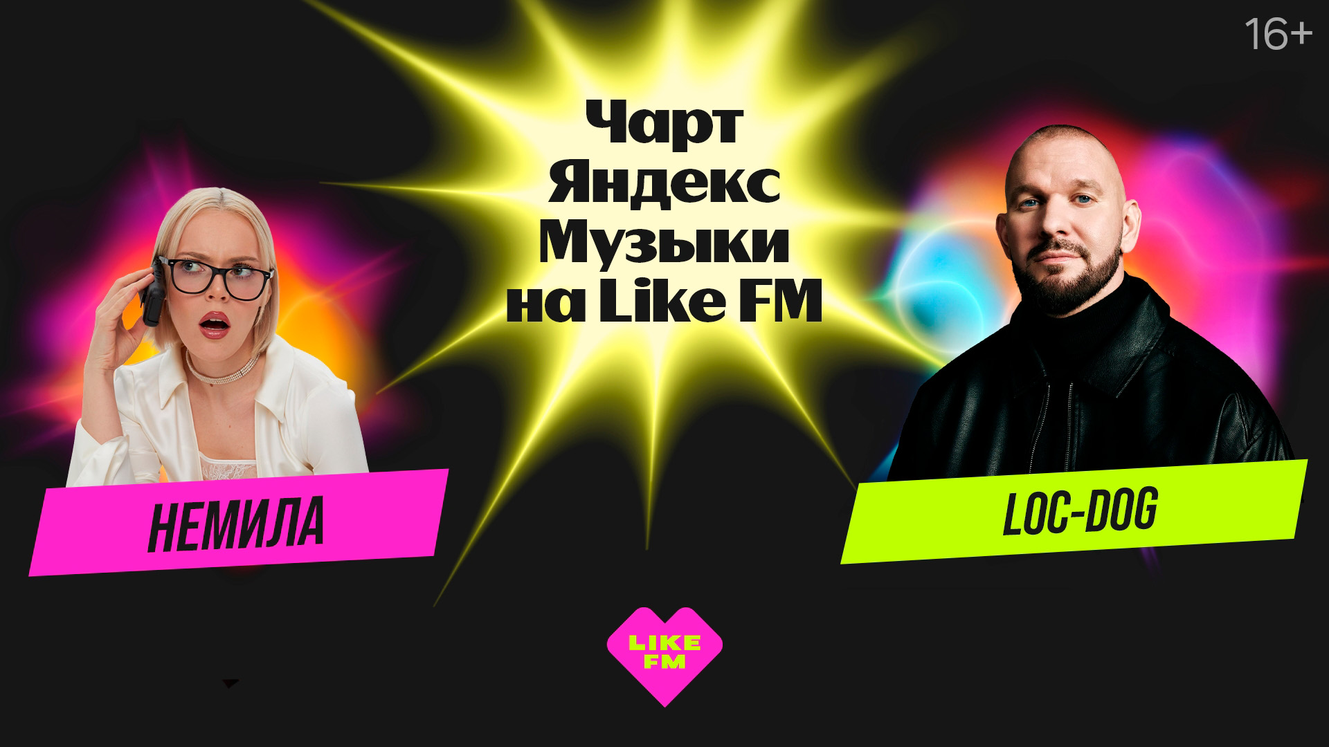 Чарт Яндекс Музыки на Like FM